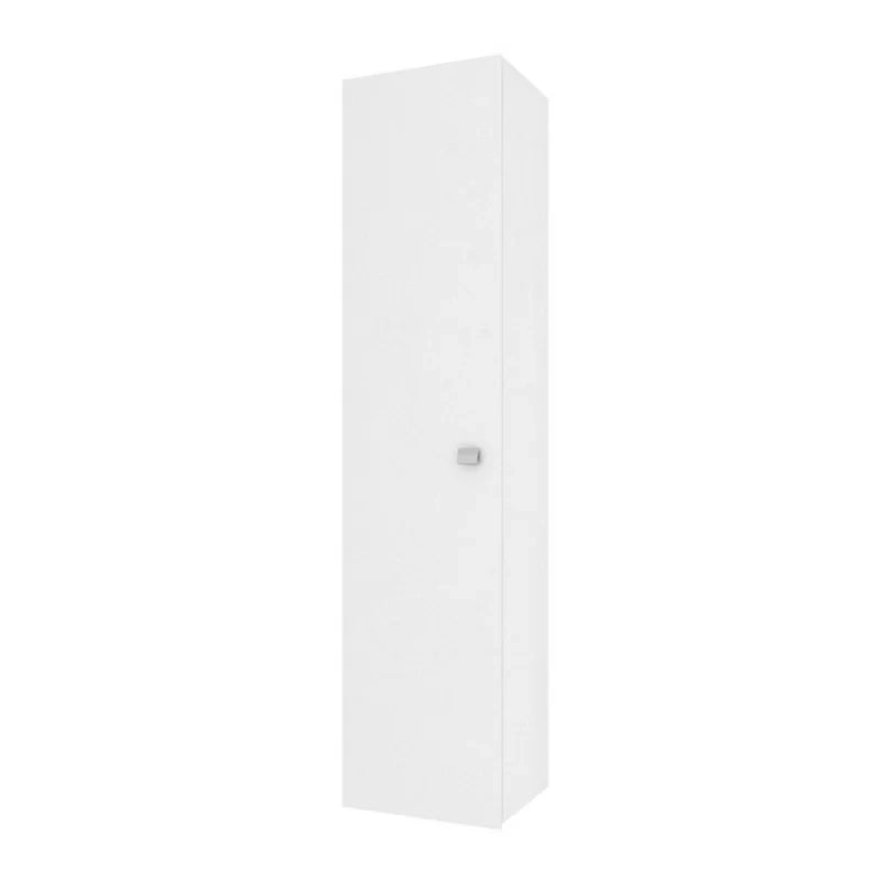 Colonna bagno sospesa 136h cm bianco lucido anta reversibile