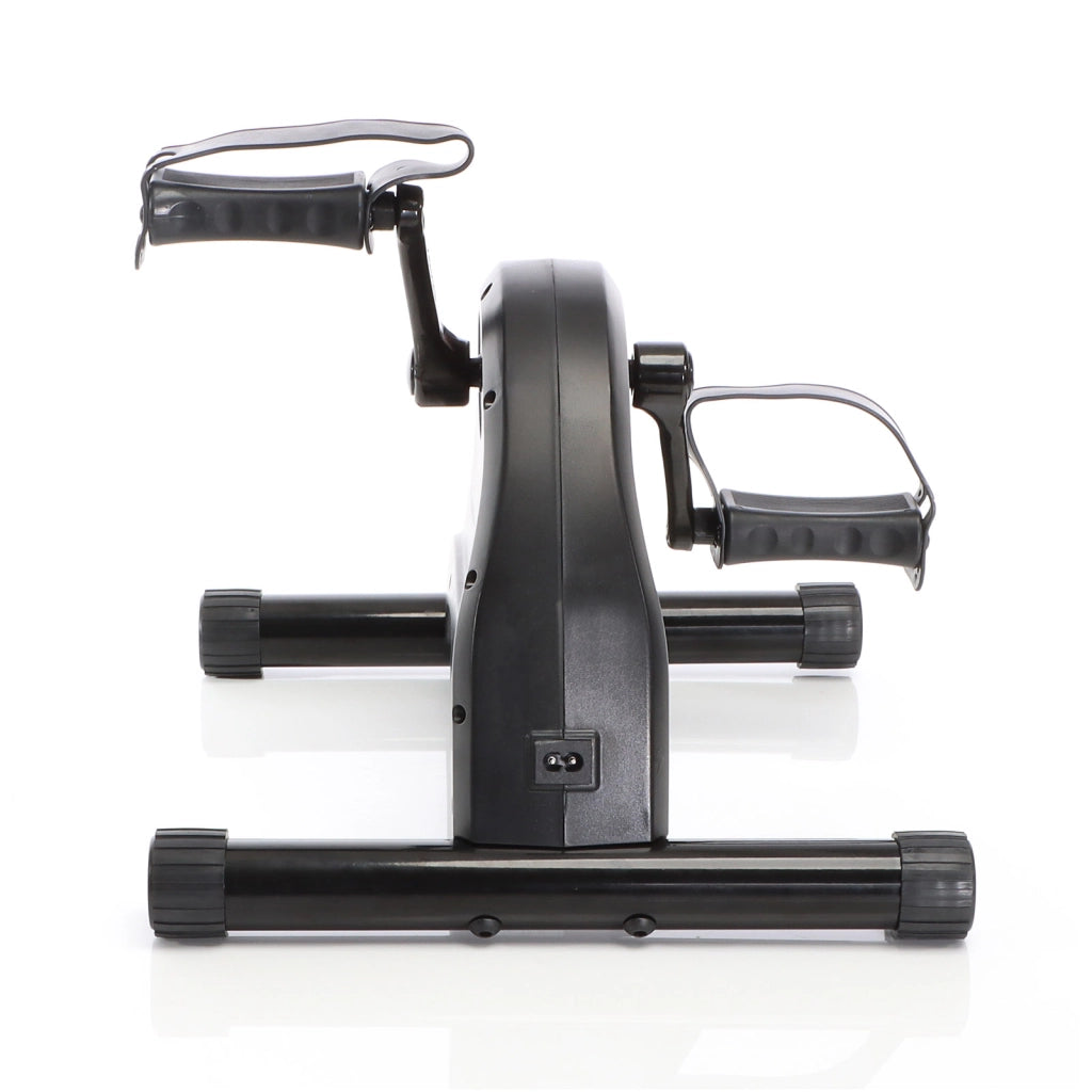 LUXTRI Mini cyclette elettrica 80W per allenamento braccia gambe Minibicicletta Trainer a pedali