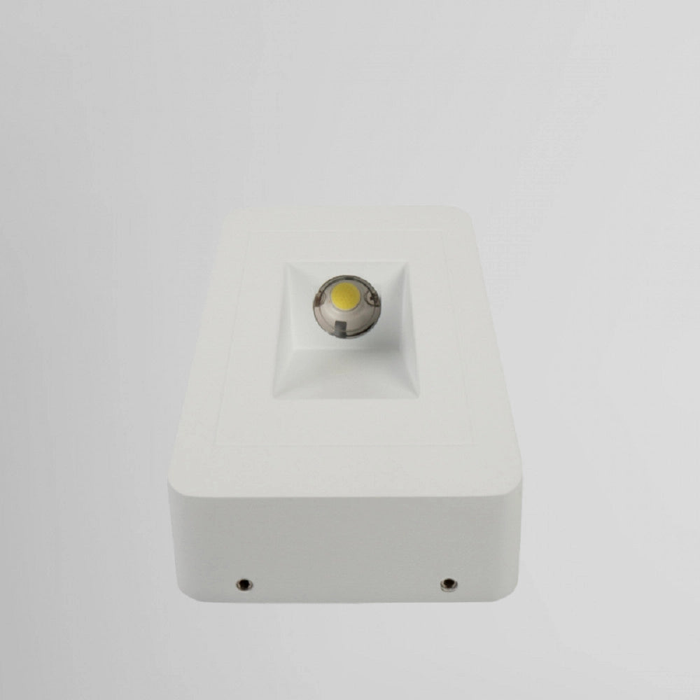 Trade Shop - Segnapasso Da Esterno Faretto 12 Watt Ip65 Bianco Luce 6500k 4000k 3000k Es62 -