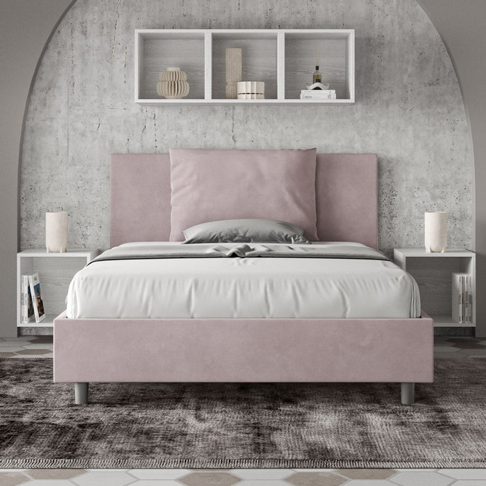 Letto Matrimoniale Francese 150x200 cm con Rete Antea Glicine