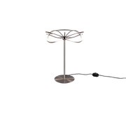 Lampada da tavolo LED, metallo, nichel opaco, 41x50x41 cm, Charivari
