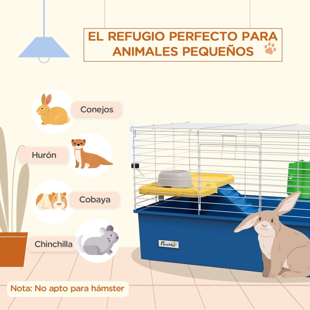 Recinto per Animali Domestici ¨C zephmum ¨C Blu 71x46x47 cm