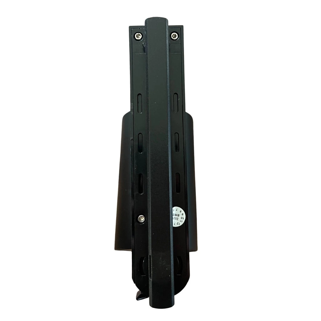 2 Pezzi Faro LED Binario Monofase 30W 2600 lm Nero 3000K 36° CRI>90 D80x138 mm