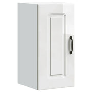 Pensile da cucina moderno in legno composito pratico e contenitivo 30 x 31 x 60 cm bianco lucido 02_0049962