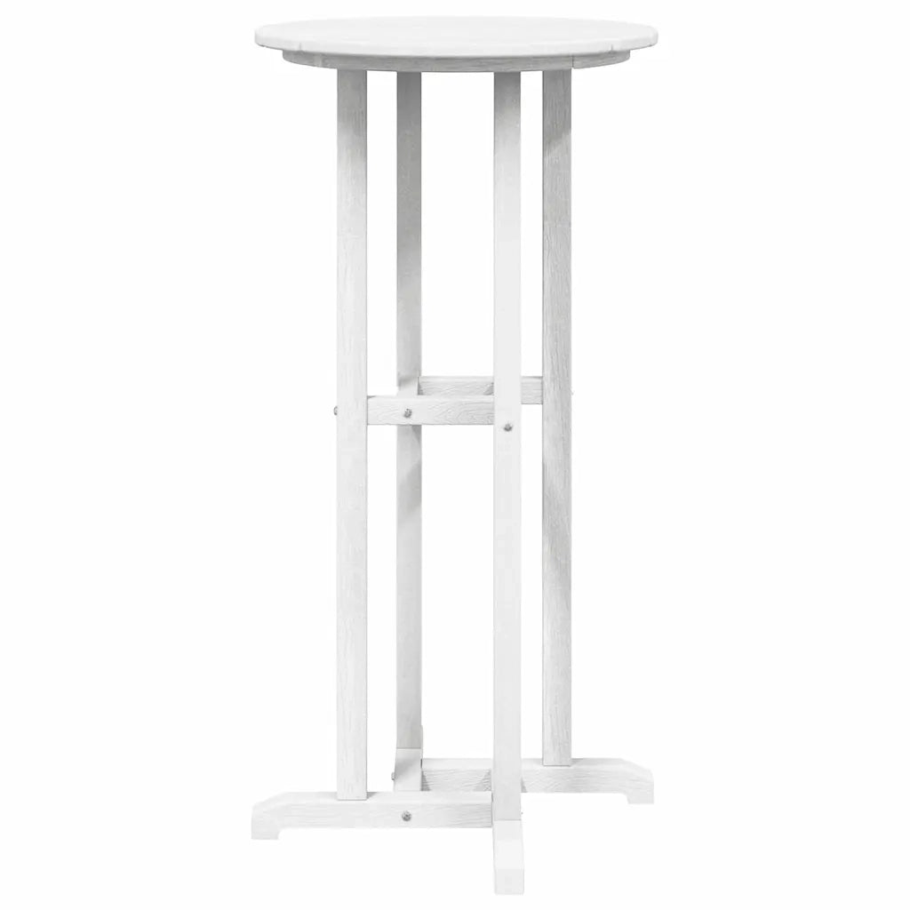 Tavolino da Giardino | Tavolo da bar Bianco 55 x 55 x 107 cm Polietilene