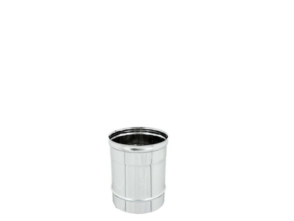 Canna Inox Cm 30 Diametro 120 304L - Zinco Calabria