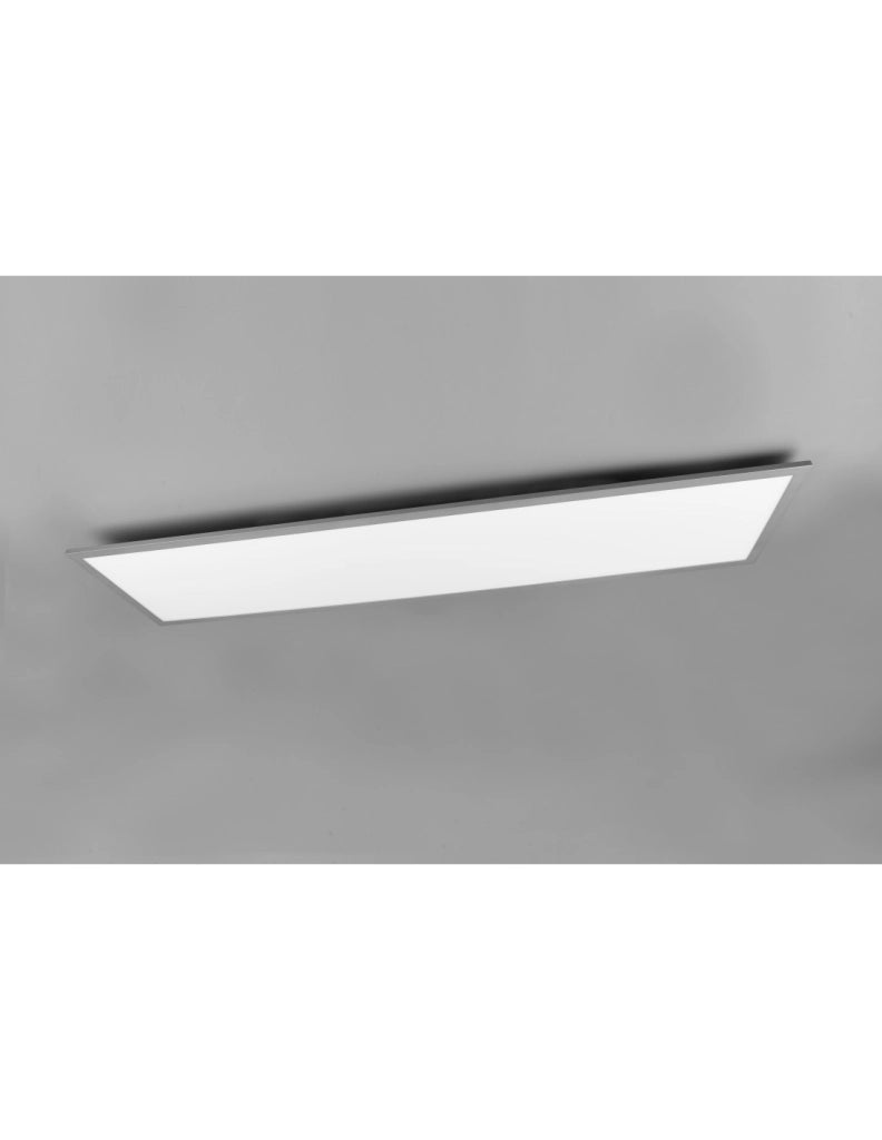 Plafoniera Led Moderna Rettangolare Gamma Alluminio Trio Lighting