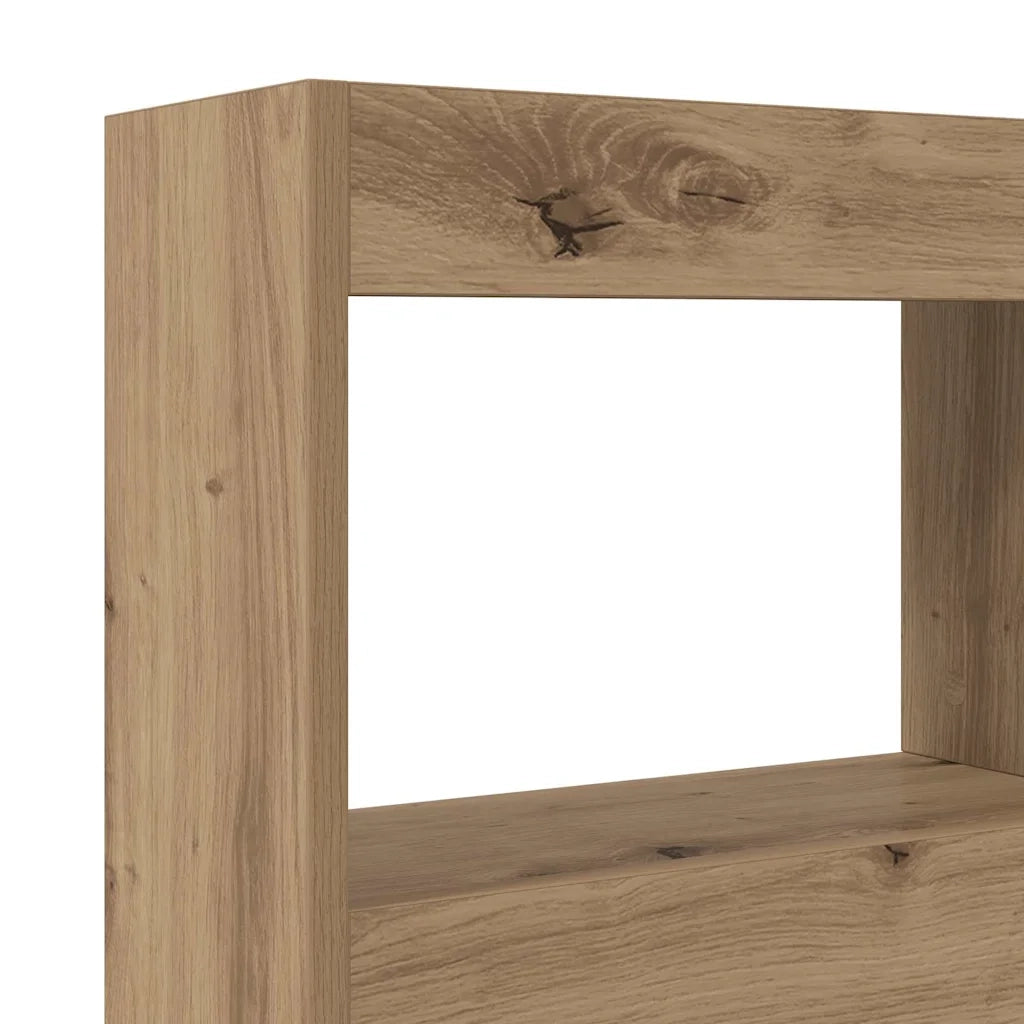 Testiera | Testata Rovere artigianale 120 x 17 x 102 cm Legno multistrato