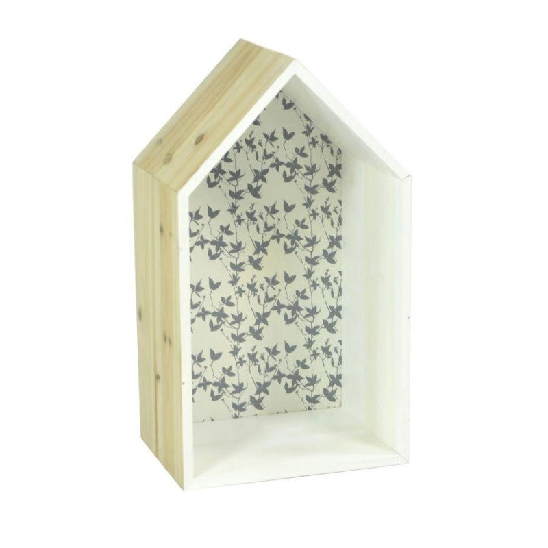 Mensola legno lucia casetta cm 20x35x15
