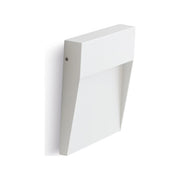 Applique/Segnapasso Esterno In Alluminio Bianco Led 6 W Grande 3000K Geo Square