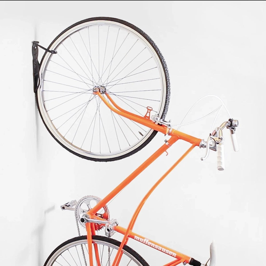 Pratico sistema di stoccaggio per biciclette da parete/rastrelliera da garage 3413005