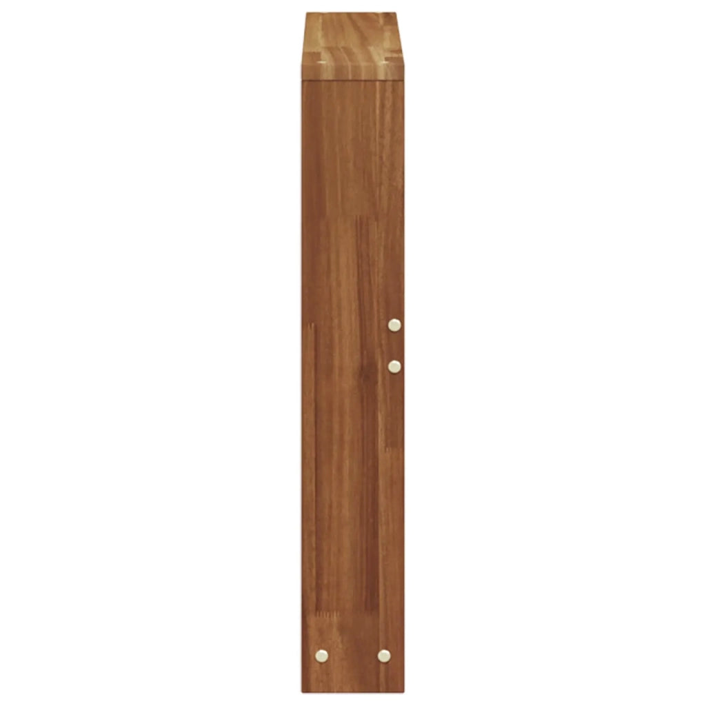 Braccioli 2 pcs Marrone 58.5 x 10 x 61 cm Legno multistrato 900522