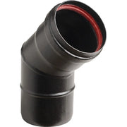 CURVA PORCELLANATA 45 PELLET D 10CM NERO OP AETERNUM