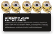 Lanterna subacquea multifunzionale per pescatori - LED - luce attirante per pesca notturna - impermeabile - attrezzo per esca per pesca - adatto per pescatori