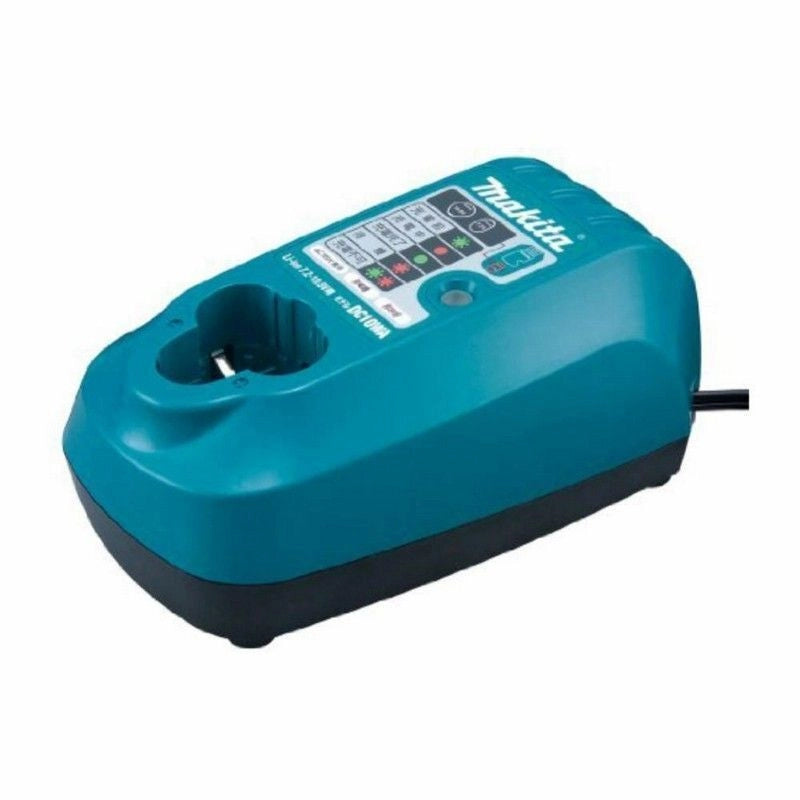 Makita DC10WA Caricabatterie 7,2 - 10,8 V Li-ion per Batterie BL7015 BL1013 colore Nero