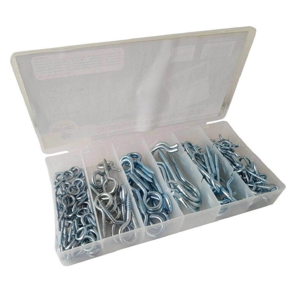 Trade Shop - Set 151 Viti Autoperforanti Testa Occhiello Chiusi Aperti Varie Misure Nc-h221 -