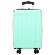 Valigia con blocco Verde menta 34 x 23 x 55.5 cm Plastica ABS CFW5481416