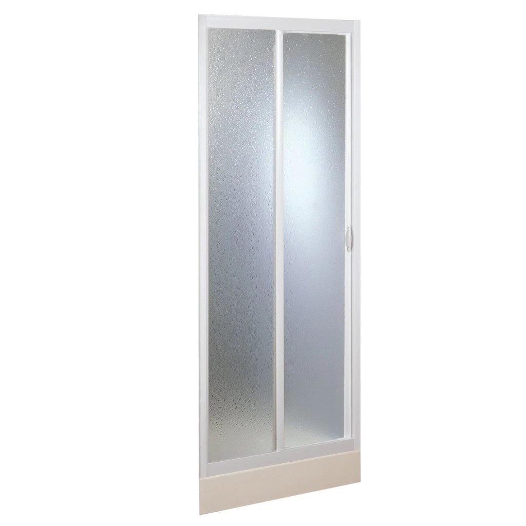 Porta doccia 140 CM in Acrilico mod. Mercurio con apertura laterale