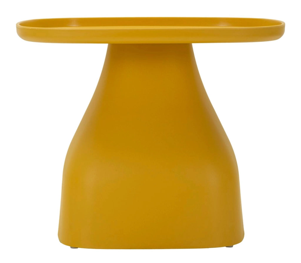 Tavolinetto Gea Giallo CM 48X48X38 Design Moderno Unico