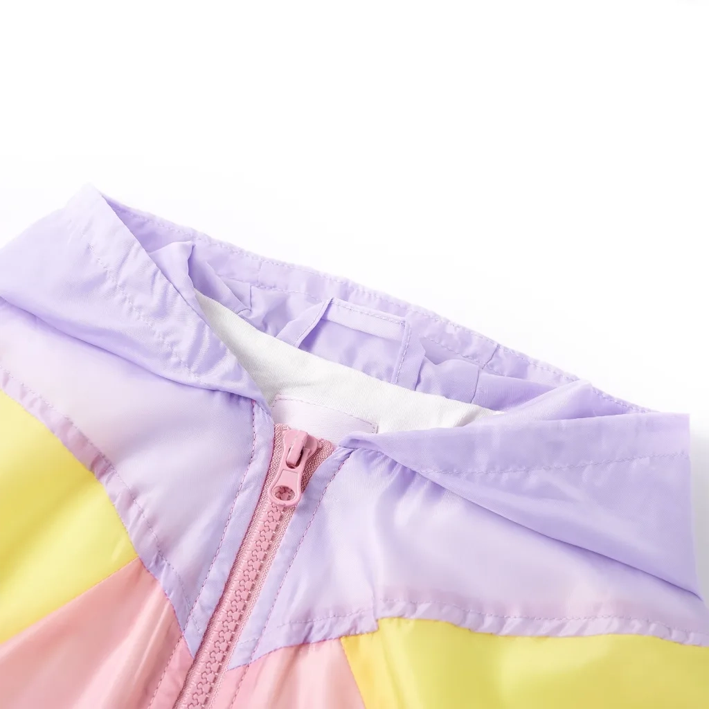 Giacca con Cappuccio e Cerniera da Bambina Multicolore 116 CFW2237276