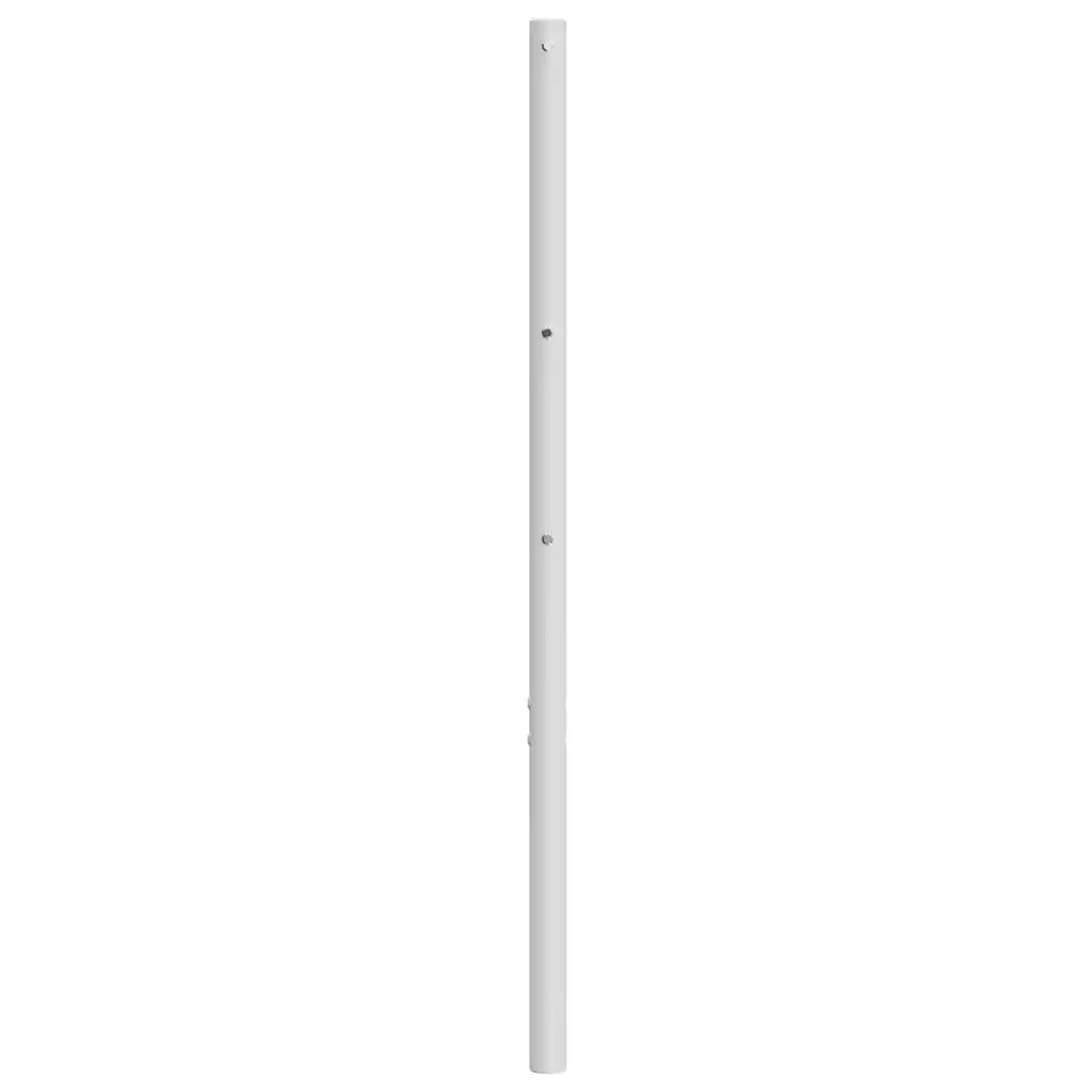 Testiera in Metallo Bianco 135 cm