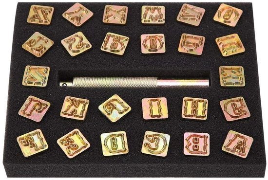 Set di timbri 26 pezzi - Timbri - Set di timbri per bambini - Set di timbri per adulti - Trattamento in pelle - Materiali di alta qualità - Timbri in pelle 

Modello: 26 pezzi 
Codice prodotto: 123456