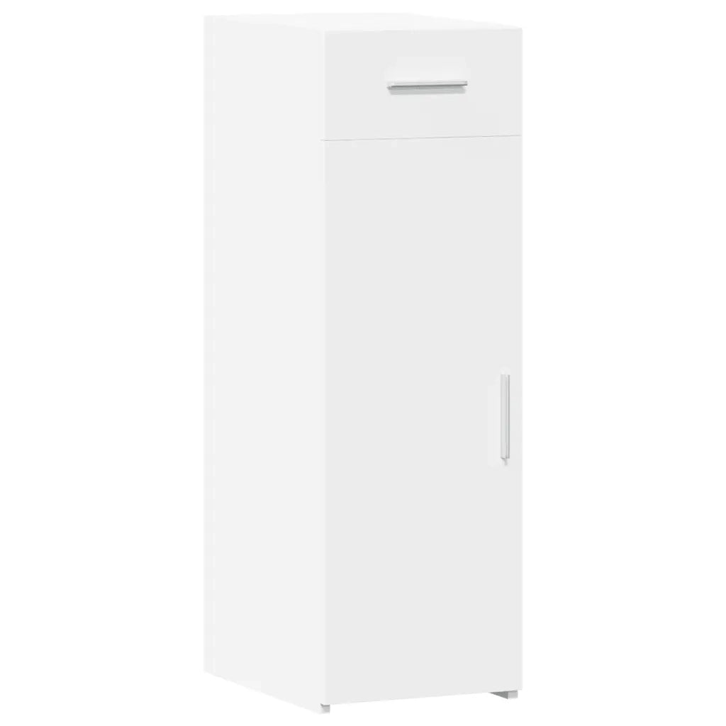 Credenza | Madia | Buffet da pranzo | Armadio da pranzo Bianca 30x42,5x93 cm in Legno Multistrato