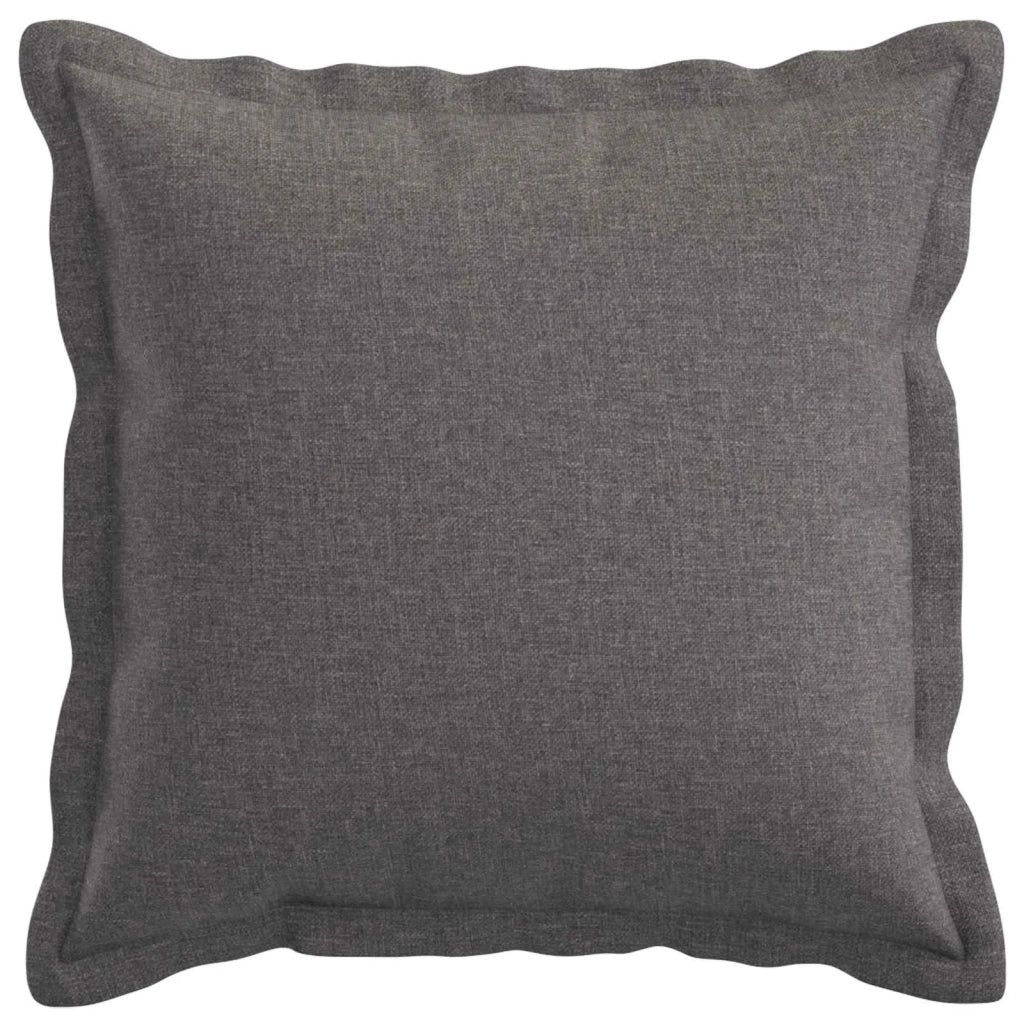 Federa 6 pcs HOUTEN Grigio Chiaro 35 x 35 cm Lino 916346