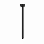 Braccio doccia a soffitto 35 cm tondo Vema WELLNESS BRASS V08256 Nero Opaco