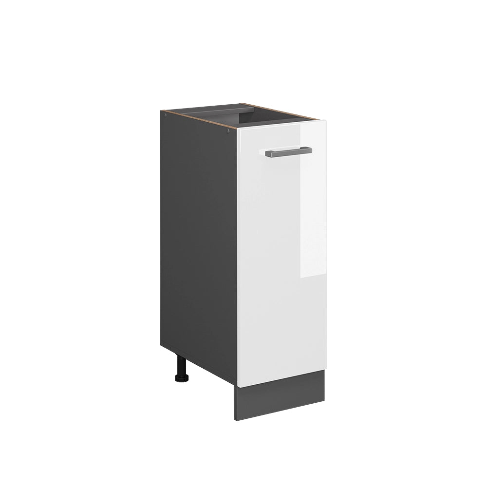 Vicco Base Bianco lucido 30 cm senza piano di lavoro