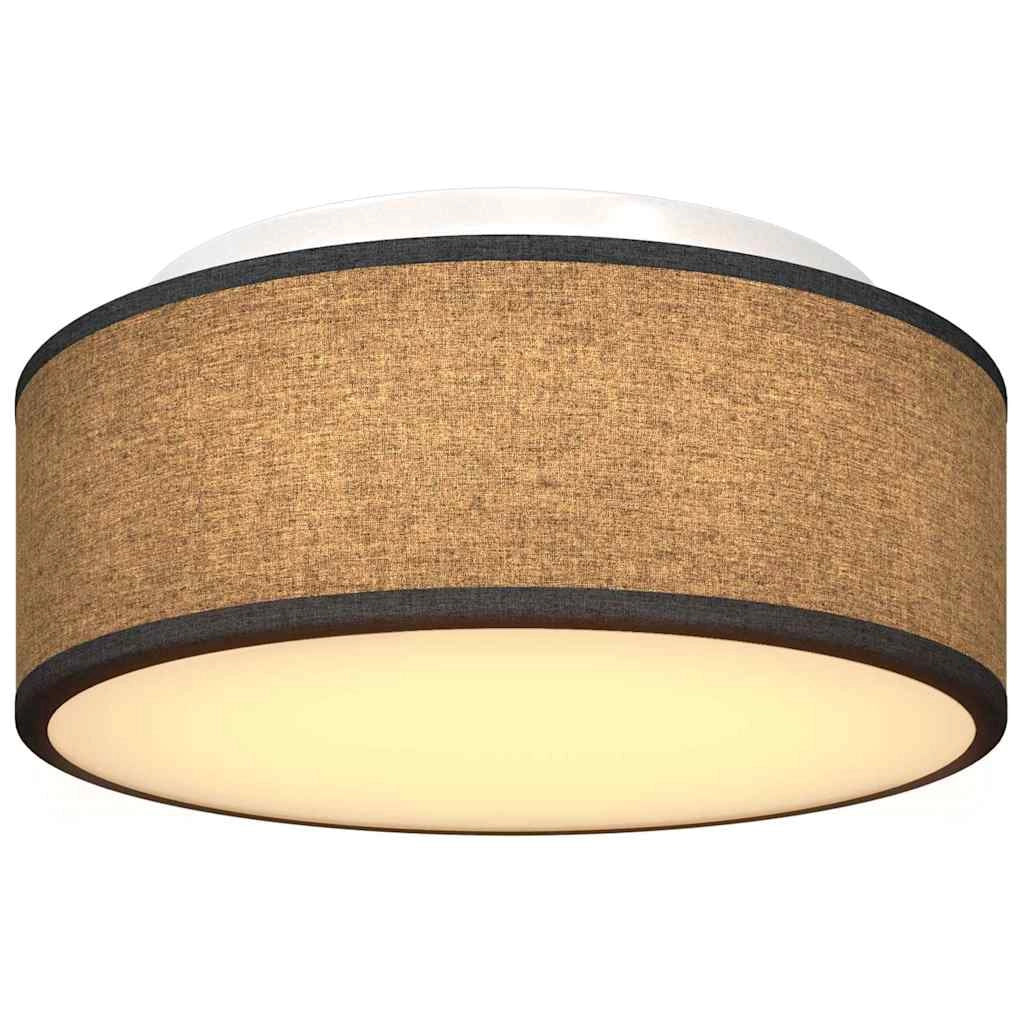 Lampada da soffitto moderna regolabile per soggiorno/camera da letto 30 x 30 x 13,5 cm tessuto nero 02_0058419
