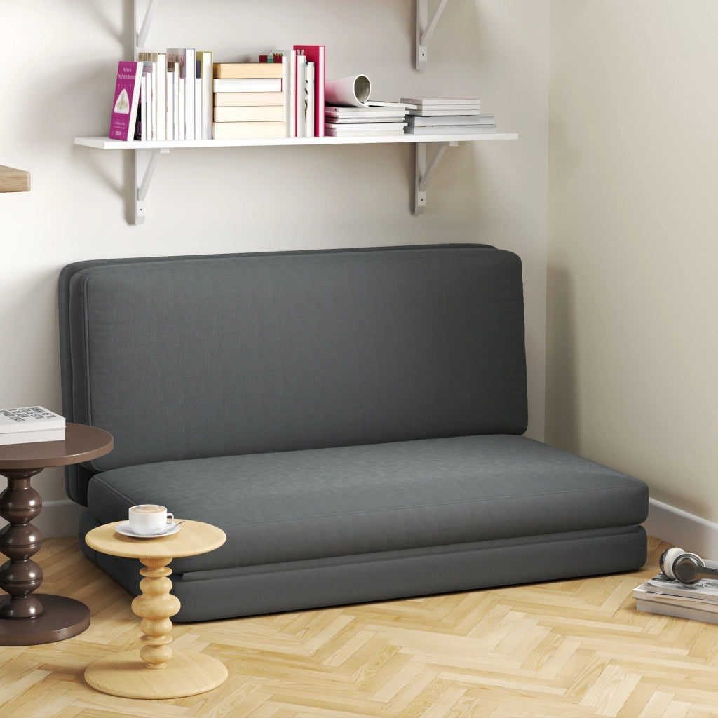 Poltrona reclinabile e letto ¨C zephmum ¨C Grigio scuro 138 cm