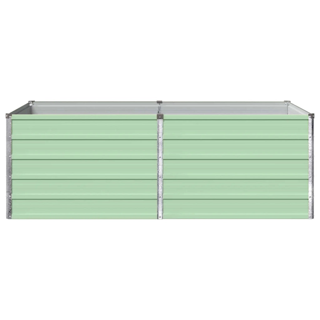 Letto rialzato da giardino Verde Pastello 160 x 80 x 55 cm 8006404
