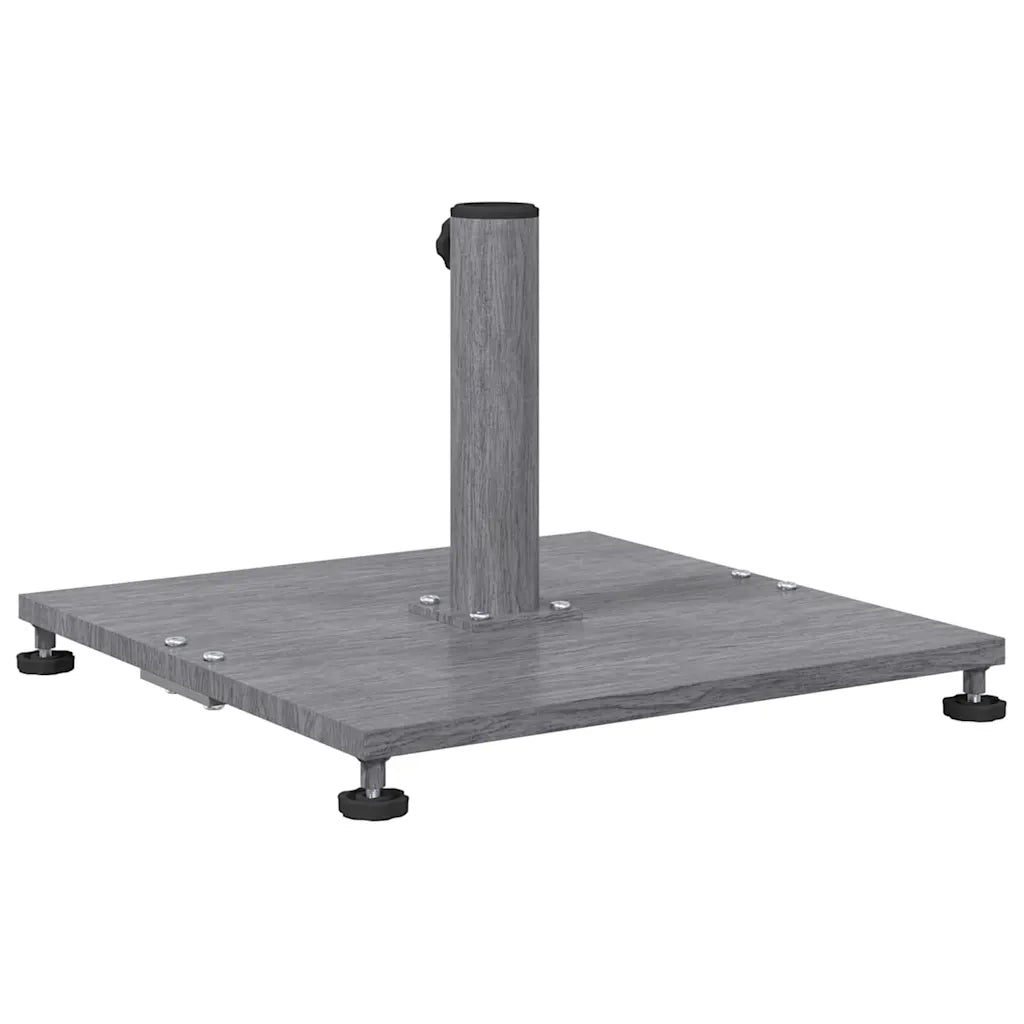 Base per ombrellone Aspetto Legno Grigio Scuro 45 x 45 x 31 cm CFW6435557