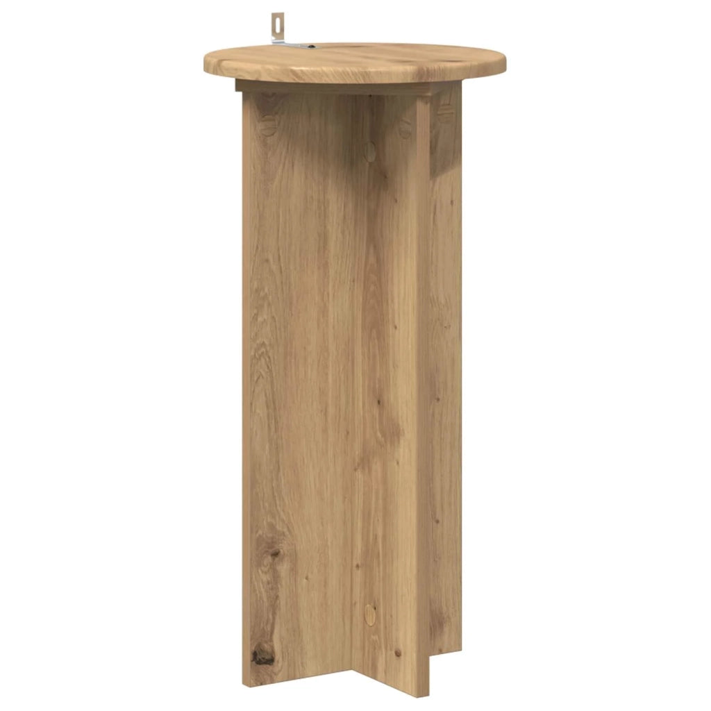Supporto per piante 2 pcs Rovere Artigianale 899725