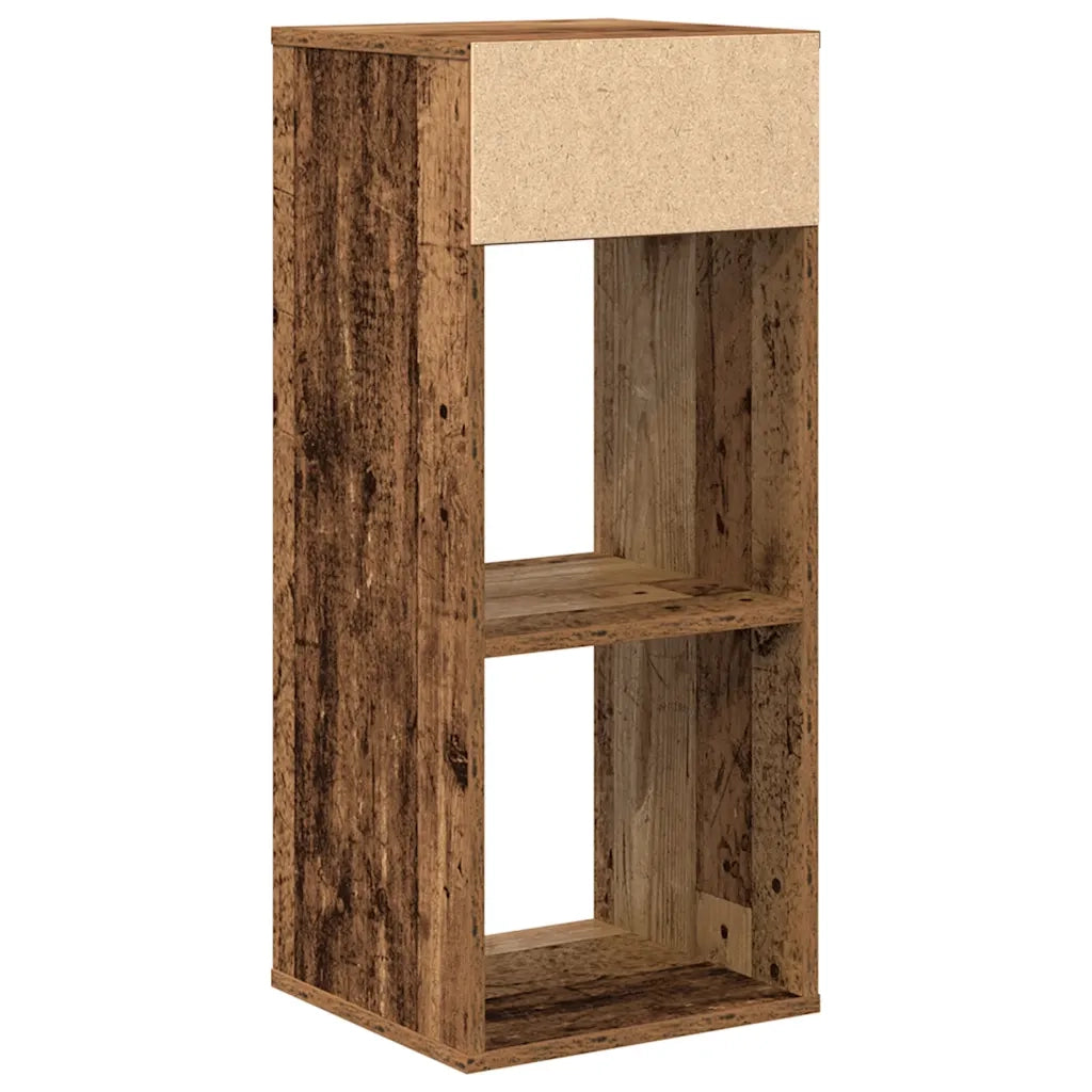 vidaXL Libreria Legno Antico 34x31x80 cm in Legno Multistrato