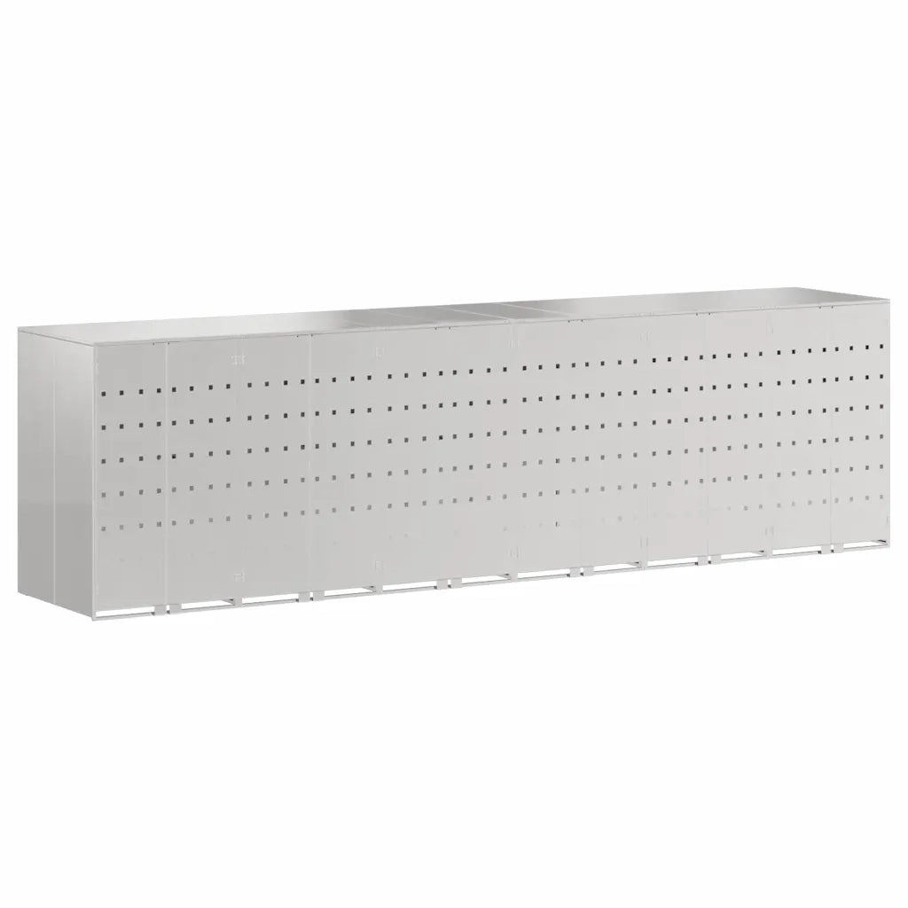 Contenitore per Rifiuti per 3 Bidoni 340 x 77.5 x 115.5 cm
