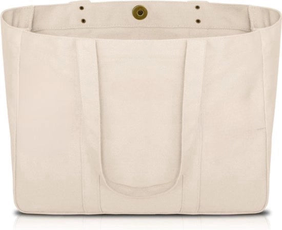Borsa a Tela per Donna - Portaoggetti con Spazio per Laptop - Spaziosa e Sostenibile