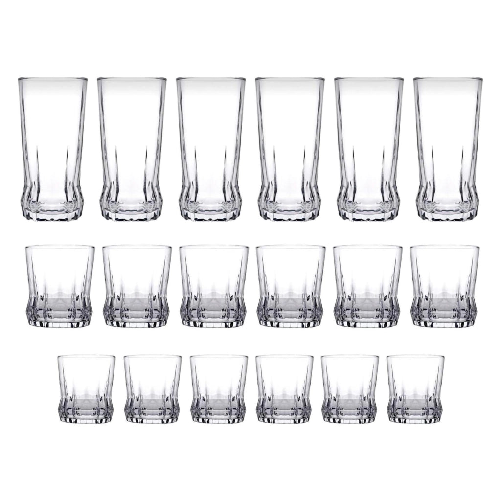 Paso, Bicchieri set da 6 110 ml, Trasparente