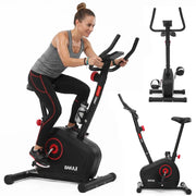 Cyclette Magnetica con 8 Livelli Potenza Bici Fitness Bicicletta Gym Allenamento