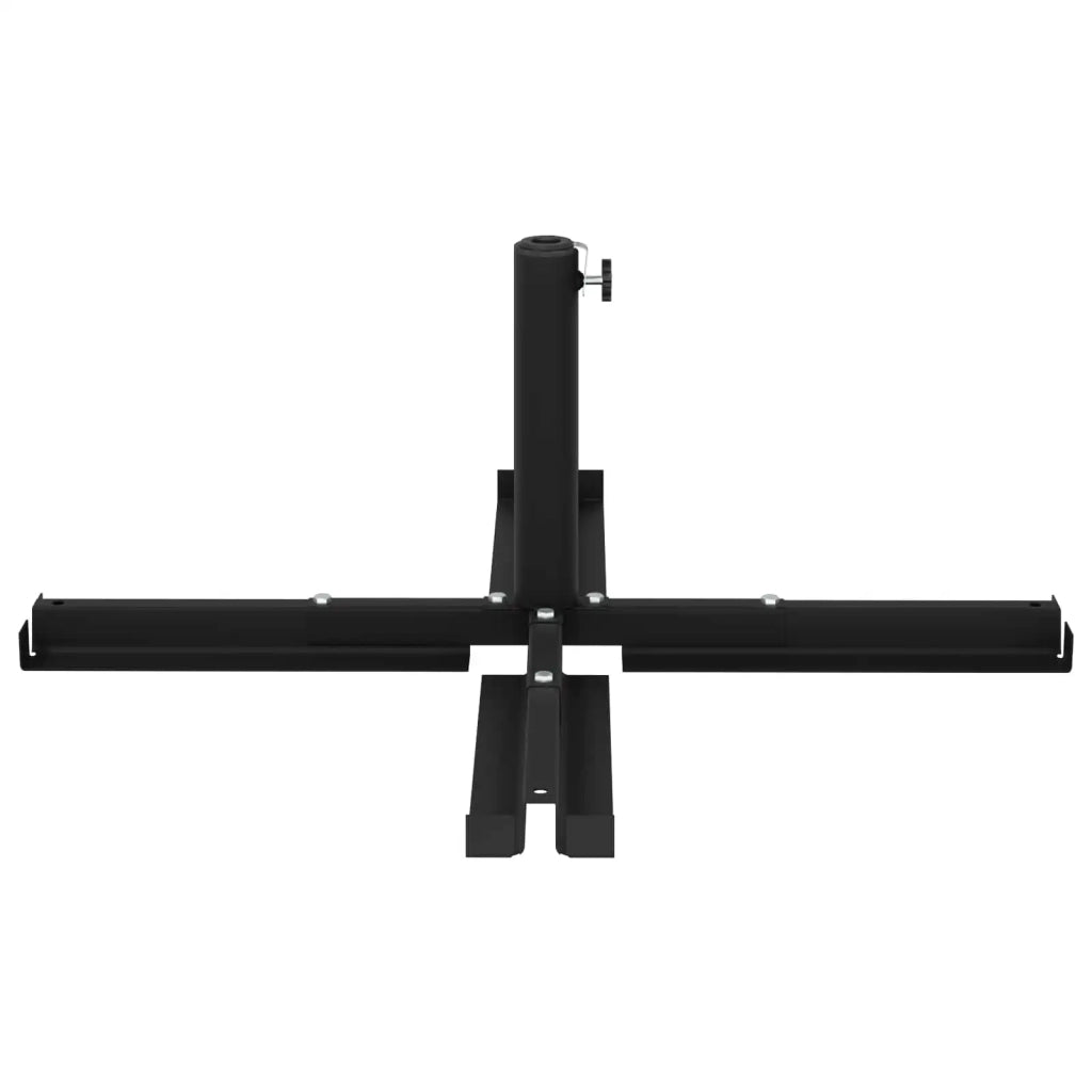 Base per ombrellone per palo da 25–50 mm Nero 42034491