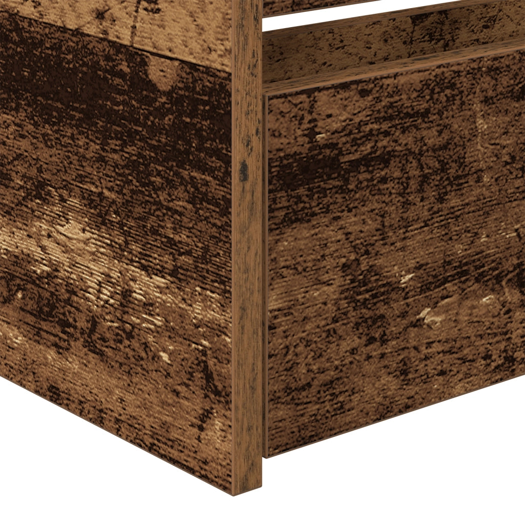 Letto a Giorno Rustico Legno Antico Legno ingegnerizzato