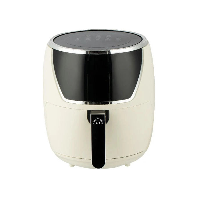 DCG Eltronic, Friggitrice ad Aria Calda, 5 L, 1500 W, Beige e Nero