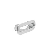 Ghiera ovale bombata per troppo pieno 38x11 mm