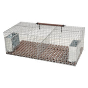 GABBIA CONIGLI FATTRICI 4 fori - cm 200 x 50 x H 34  - MG GABBIE