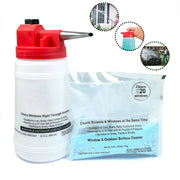 Trade Shop - Contenitore Detergente Per Pulizia Vetri Pompa Pulisci Finestre Cristal Full -