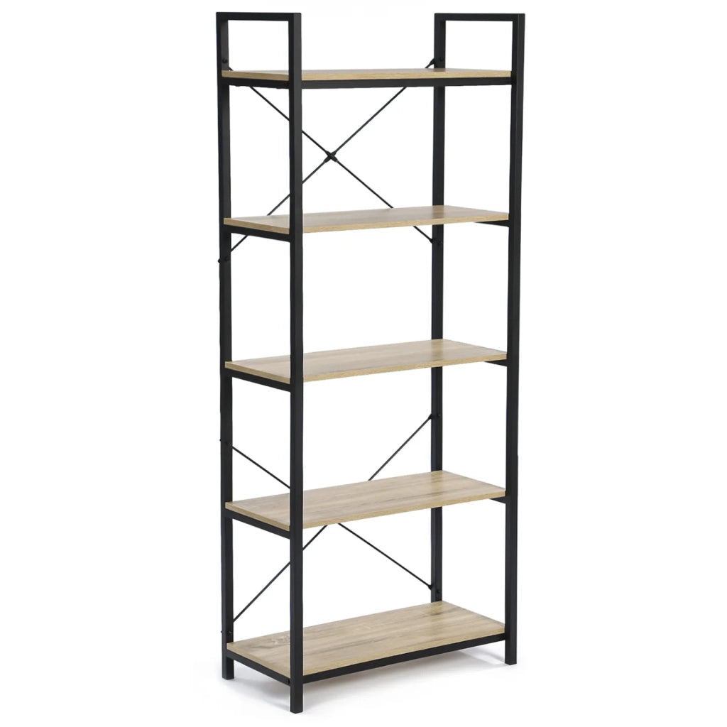 IDMarket - Scaffale DETROIT di design industriale a 5 livelli 170 cm