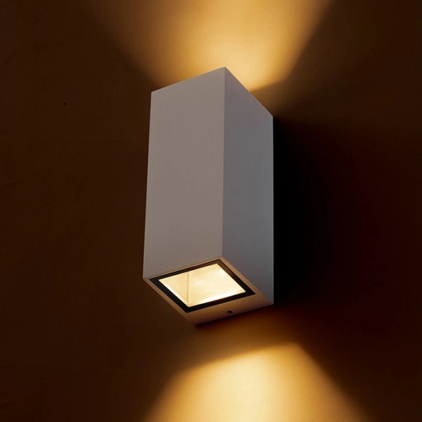 Lampada applique DESMOND II da parete bianco  230V GU10 2x35W IP44