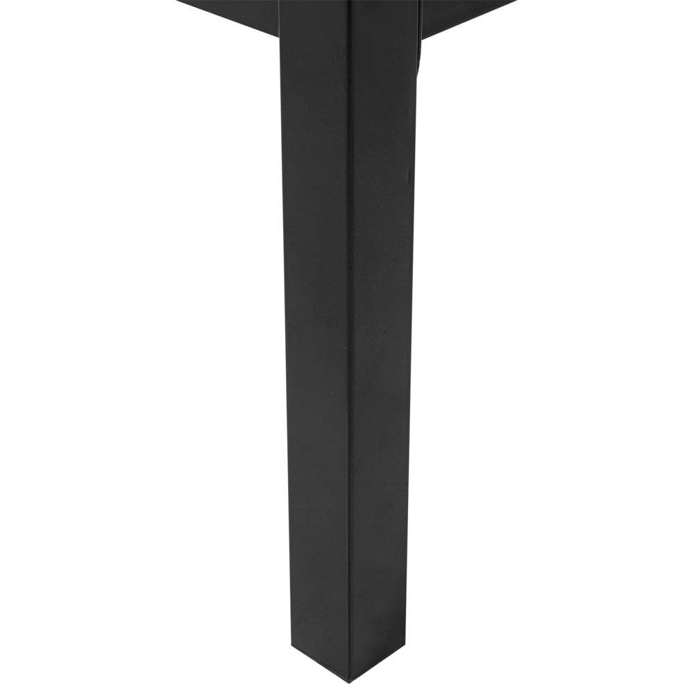 Letto in metallo nero con rete a doghe 160 x 200 cm testata moderna camera da letto