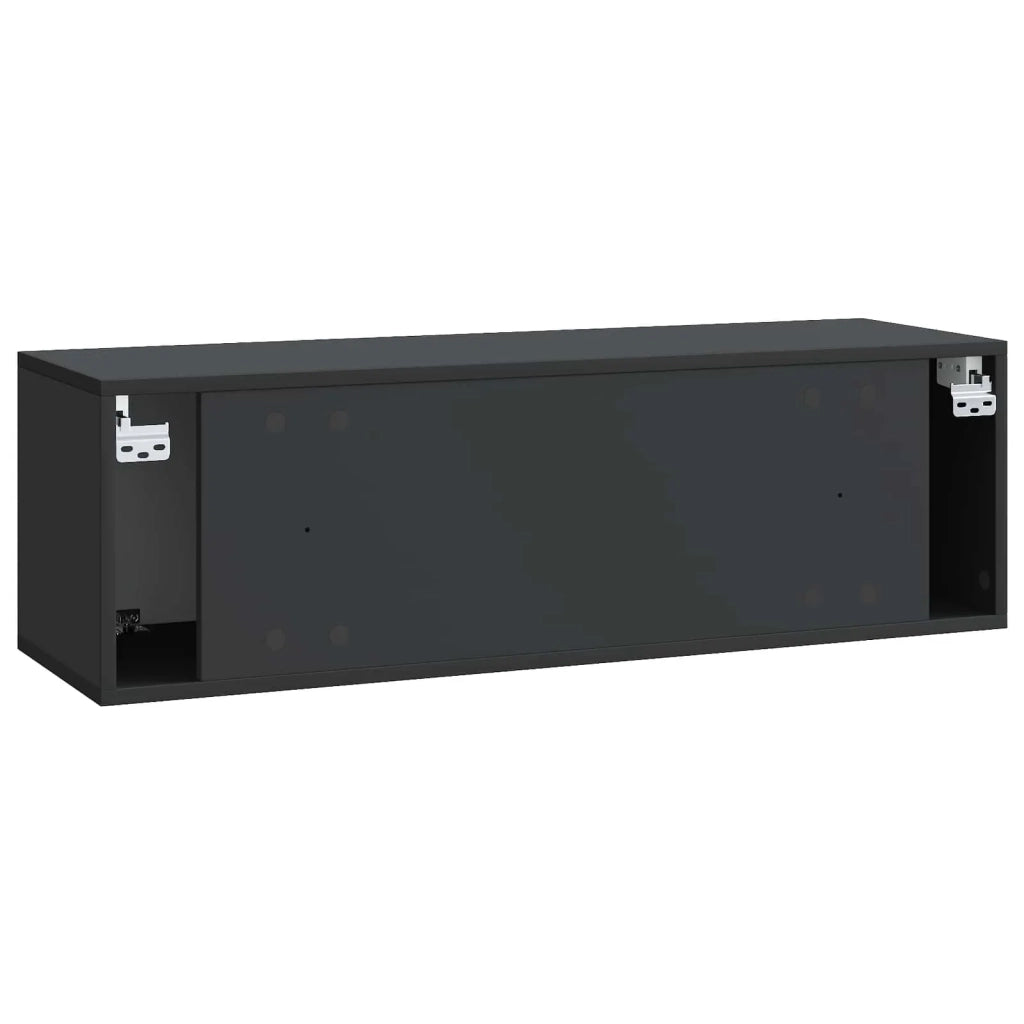 Mobile Porta TV da Muro 98 x 31 x 30 cm Nero 898386